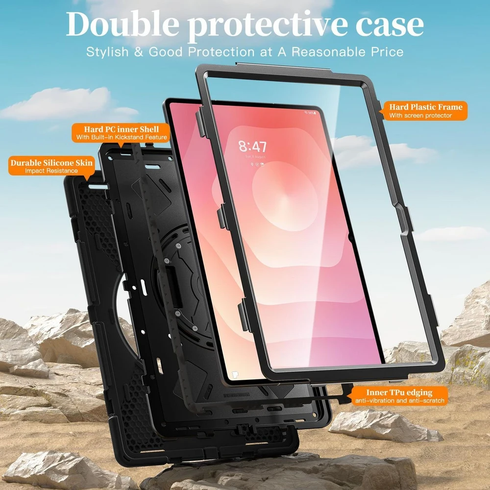 Dėklas na tablet eStuff Galaxy TAB S11 CHICAGO Full