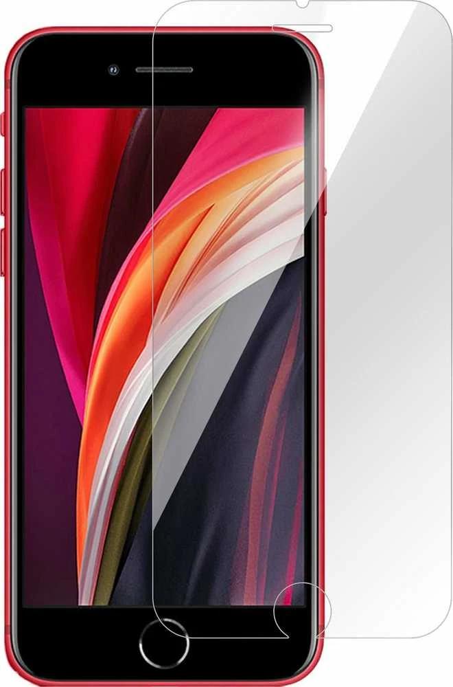 eStuff Stiklinis apsauginis ESTuff TitanShield iPhone SE 2 genas.