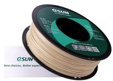 eSUN PLA+ plastikas 1.75 mm 1kg – kaulo baltas