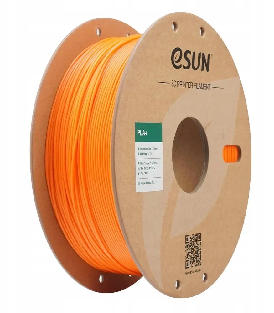 eSUN PLA+ siūlas 1.75 mm 1kg - Coral Oranžinis