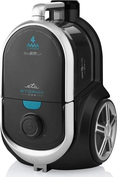ETA | Dulkių siurblys | ETA151790010 Audringas automobilis | Be maišelio | Galia 800 W | Dulkių talpa 2,2 L | Juodas
