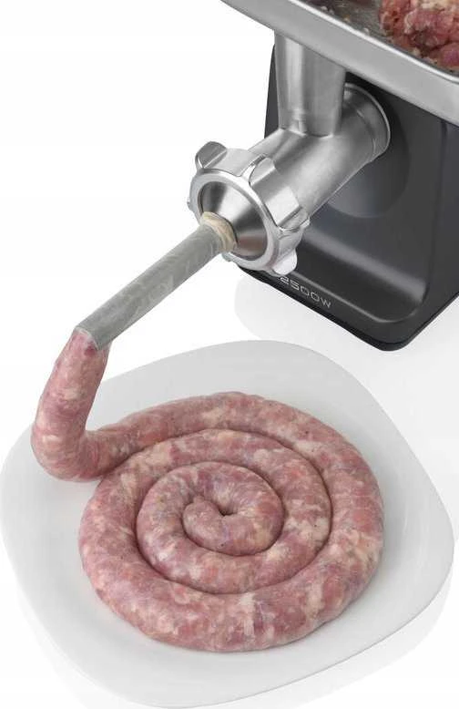 Mėsmalė ETA | Meat grinder | ETA607590000 Besto | Juodas/Stainless Steel | 2500 W | Greičių skaičius 1 | Throughput (kg/min) 2.9 | Sausage stuffing, fine grinding, coarse grinding, medium grinding, grating, fruit press