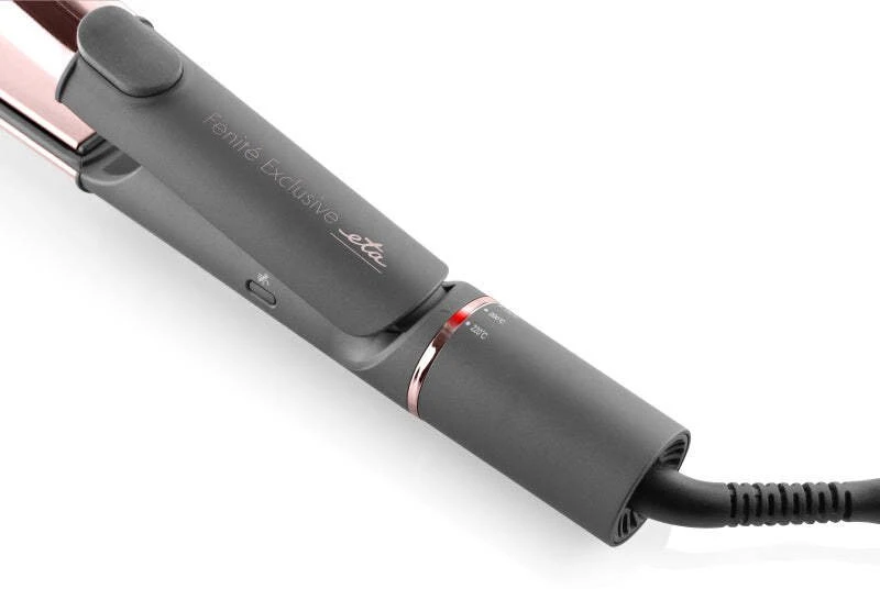 ETA Plaukų tiesintuvas and Suktukas | ETA132390000 Fenité Exclusive 2-in-1 | Ceramic heating system | Temperature (min) 140 °C | Temperature (max) 200 °C | Number of heating levels 5 | 1700 W | Pilkas/Rožinė