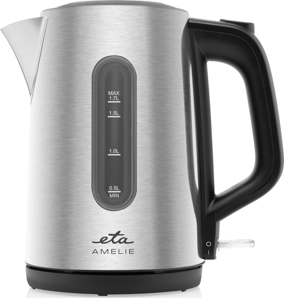 ETA Virdulys | ETA959990000 Amelie | Elektrinis | 2200 W | 1,7 l | Nerūdijančio plieno | 360° besisukantis pagrindas | Nerūdijančio plieno