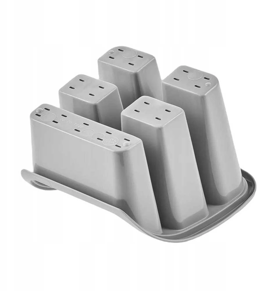Keeeper Stalo įrankių padėklas Pino 16x16x12cm pilkas 4052396081947