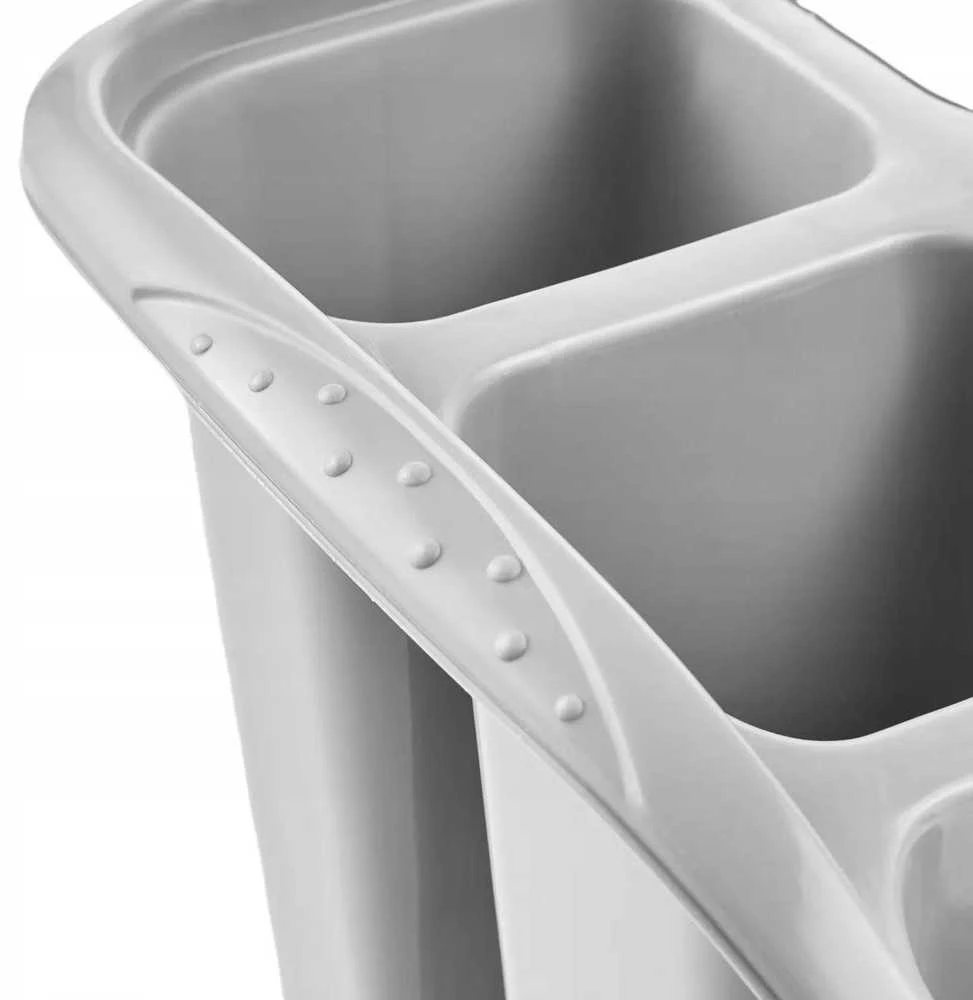 Keeeper Stalo įrankių padėklas Pino 16x16x12cm pilkas 4052396081947