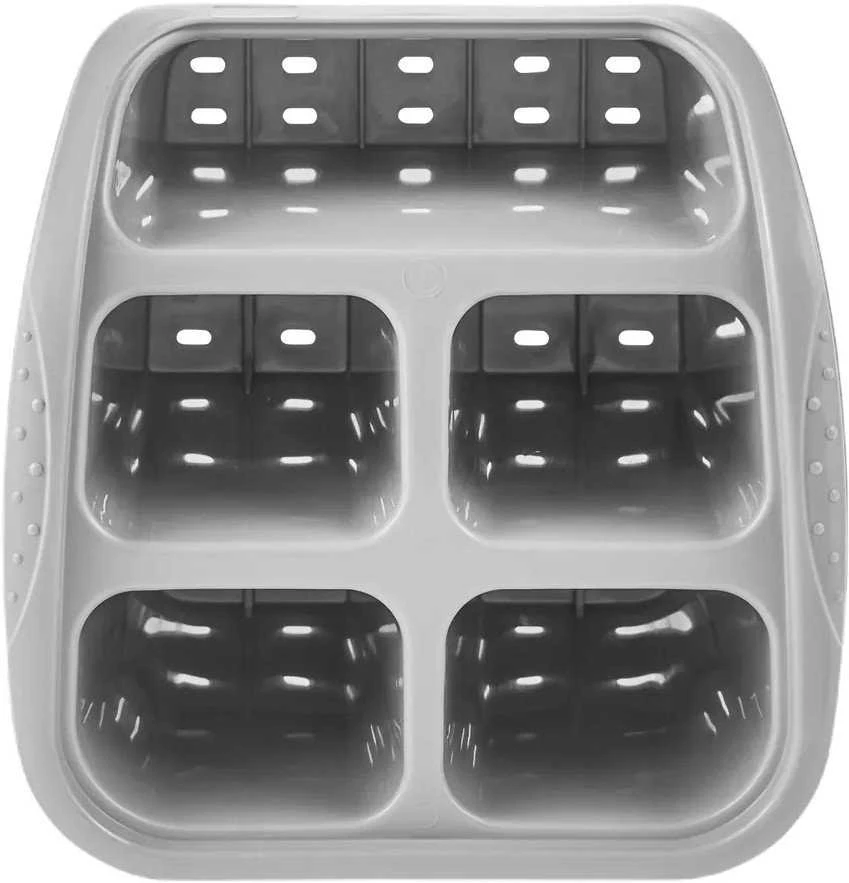 Keeeper Stalo įrankių padėklas Pino 16x16x12cm pilkas 4052396081947