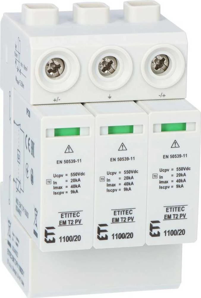 ETI LIMITER ETITEC EM T2 PV 1100/20 Y