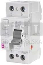 Srovės nuotėkio rėlė ETI EFI6-P2 A 6kA, 2P, 25 A, 240 V,30mA