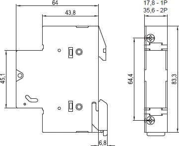Eti-Polam Cilindry kaitintuvas 3P 32A 10x38mm PCF (002550004)