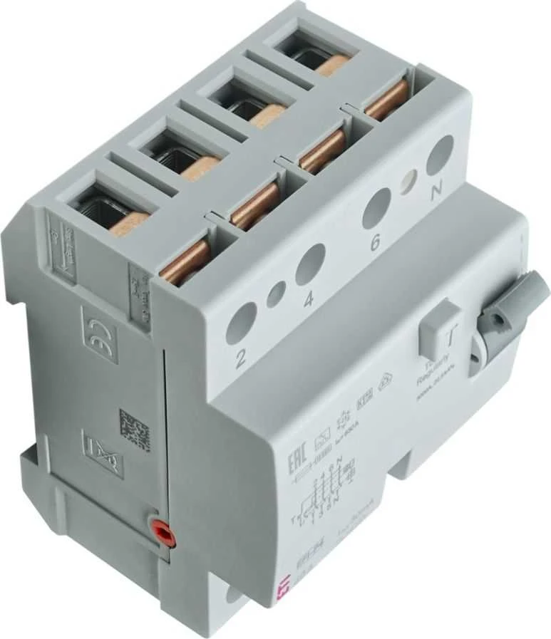 Srovės nuotėkio rėlė ETI EFI-P4 A, 4P, 40 A, 415 V, 30 mA