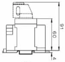 Eti-Polam jungiklis LS25 SMA A4 PV DC 4P 4660064