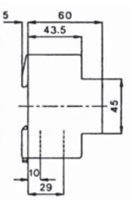 Eti-Polam modulinis kontaktorius R25-20 25A 230V AC 2Z0r 002463502