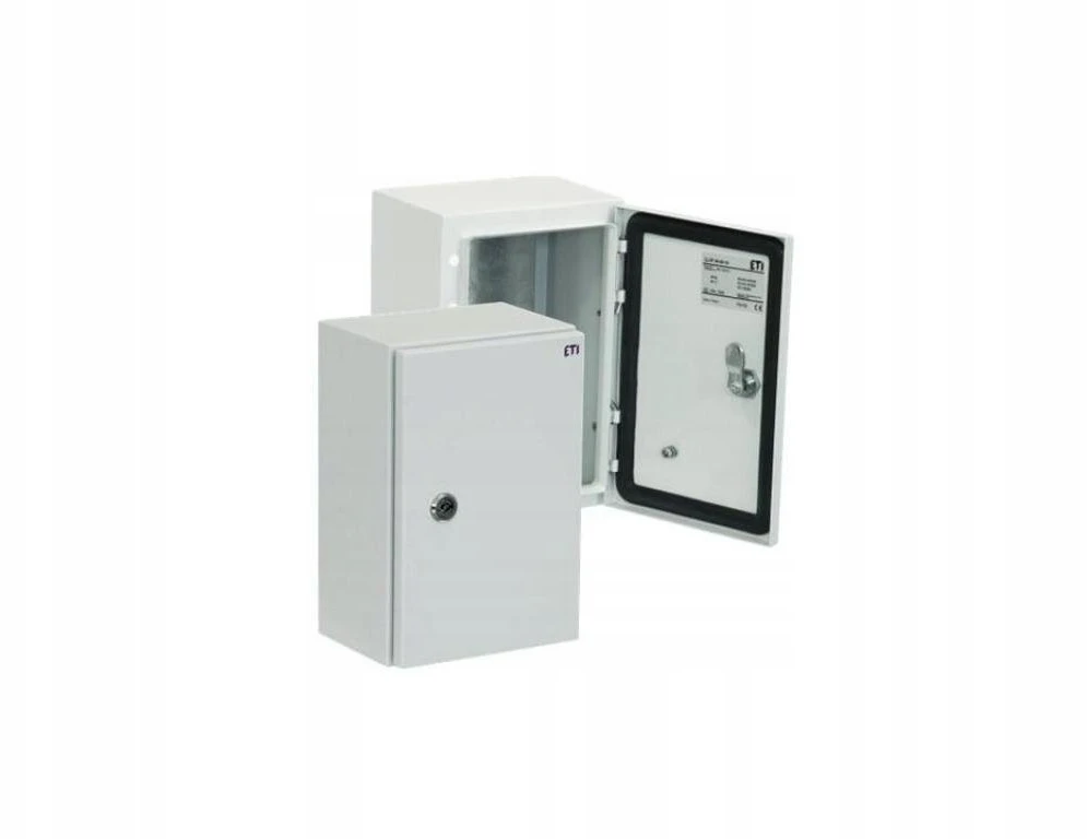 Eti Polam 001102104 Metalinis korpusas 300x300x250mm IP66 su ETIBOX GT plokšte 30-30-25 001102104