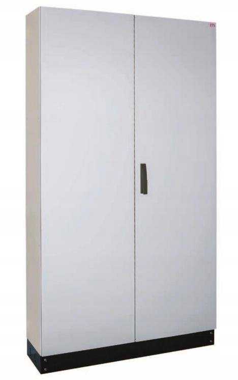 Eti Polam 001325504 Atskirai pastatomas metalinis korpusas su montavimo plokšte IP55 I klasė RAL7035 (1050x1850x300) su 100mm cokoliu HXS300 4-12 PH1V1 001325504