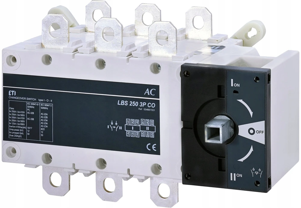 Eti Polam ETI LBS 250 3P CO SWITCH 1-0-2