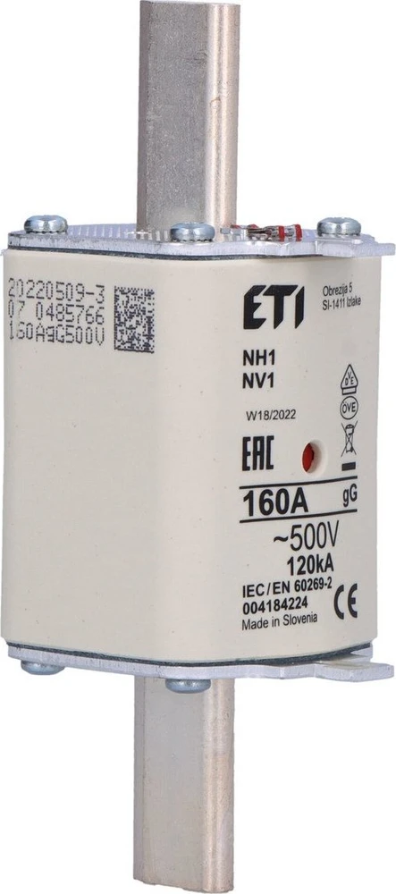 Eti-Polam saugiklio jungtis NH1 gG 160A/500V 004184224