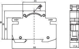 Eti-Polam Saugiklis 3P 6A 3P D01 VLD01 (002261011)