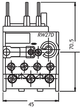Eti Polam ETI RE27D-6,3-PRZEKAŹNIK TERMICZNY