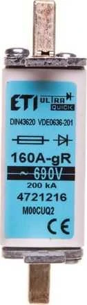 Eti Polam ETI Įdėkite M000UQ2/160A/690V