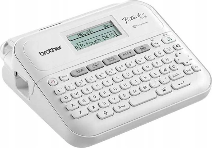 Etiketės spausdintuvas - Brother P-Touch PT-D410 USB, LCD, TZe juosta