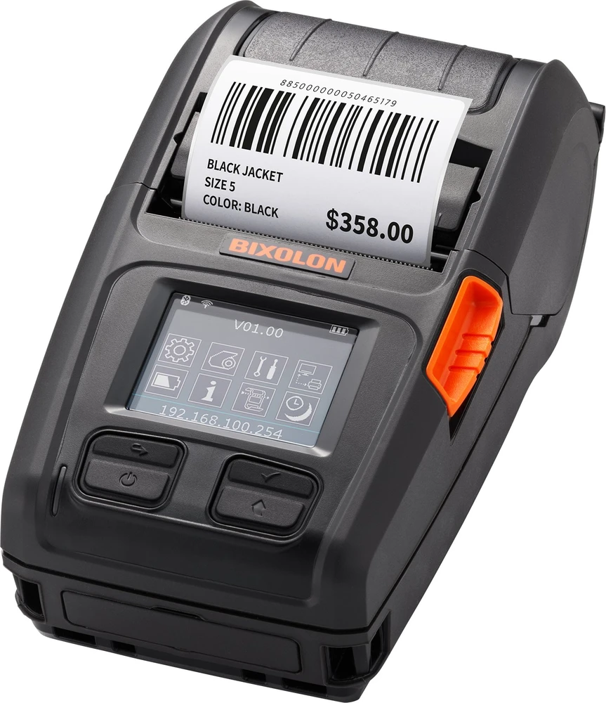 Bixolon XM7-20 WLAN DT MOBILE LABEL - Spausdintuvas iki 6 ips 203 dpi