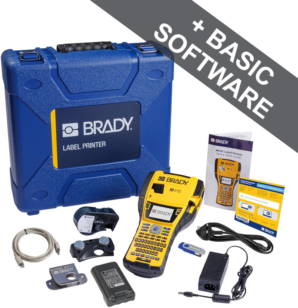 Etikečių spausdintuvas Brady M410 Portable Label Spausdintuvas