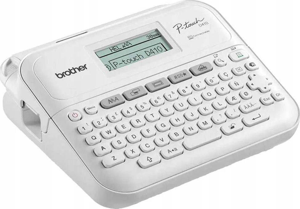Etiketės spausdintuvas - Brother P-Touch PT-D410VP 203dpi individualių etikečių gamintojas