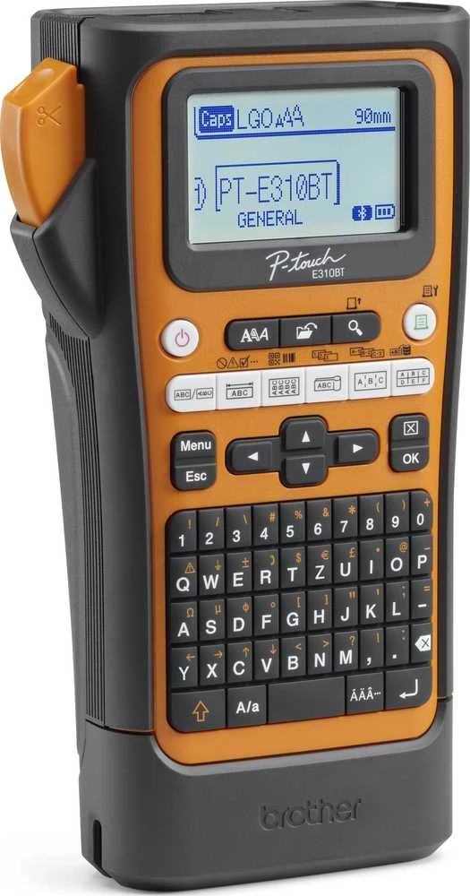 Spausdintuvas Brother P-TOUCH E310BTVP IKI 18 MM TZE - USB „BLUETOOTH“ SĄSAJA