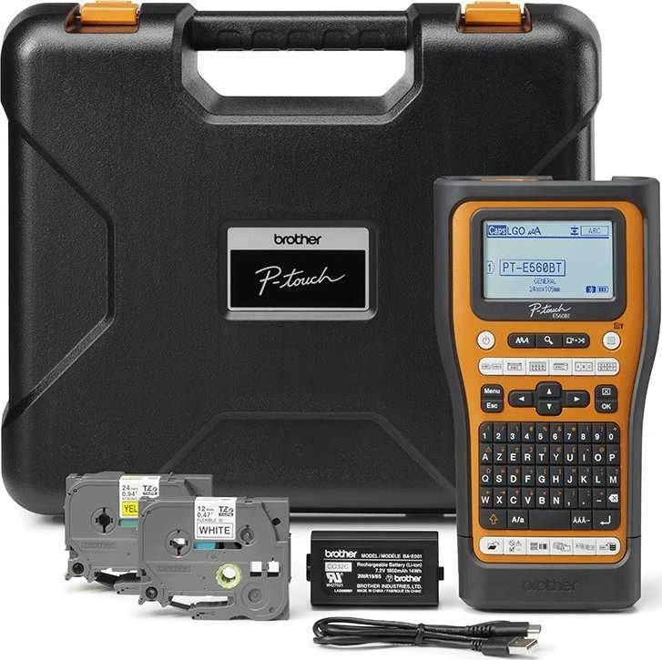 Spausdintuvas Brother P-TOUCH E560BTVP IKI 24 MM TZE B - USB BLUETOOTH SĄSAJA