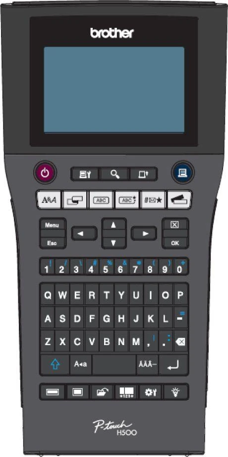 Spausdintuvas Brother P-TOUCH H500 - TZE 3.5 - 24MM GR