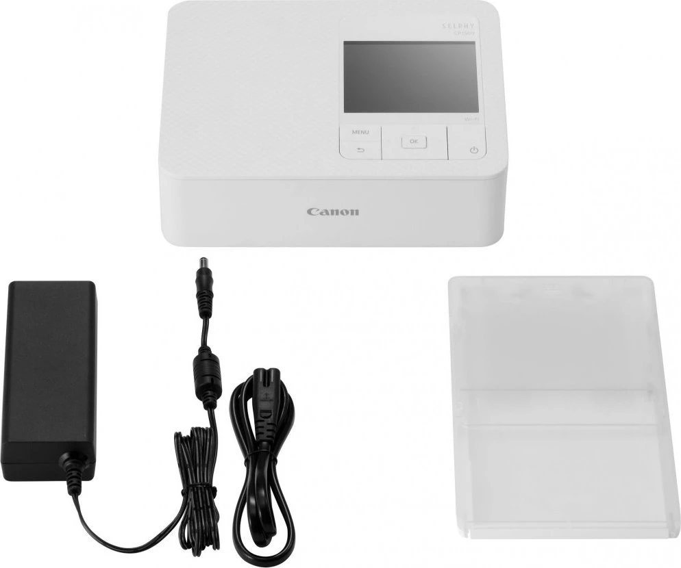 Canon SELPHY CP-1500 terminis sublimacinis spausdintuvas - baltas - Spausdinimo rinkinys + RP-54 popierius