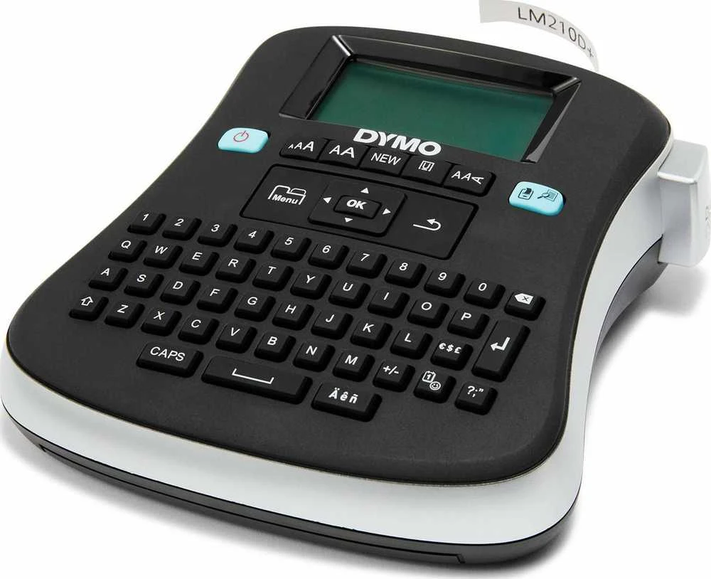 Spausdintuvas Dymo Label Manager 210D, žymėjimo mašina su QWEERTY klaviatūra, juodas / S0784430