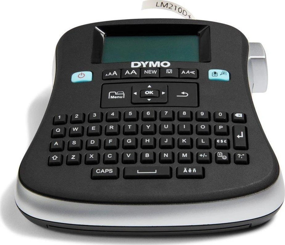 Spausdintuvas Dymo Label Manager 210D, žymėjimo mašina su QWEERTY klaviatūra, juodas / S0784430