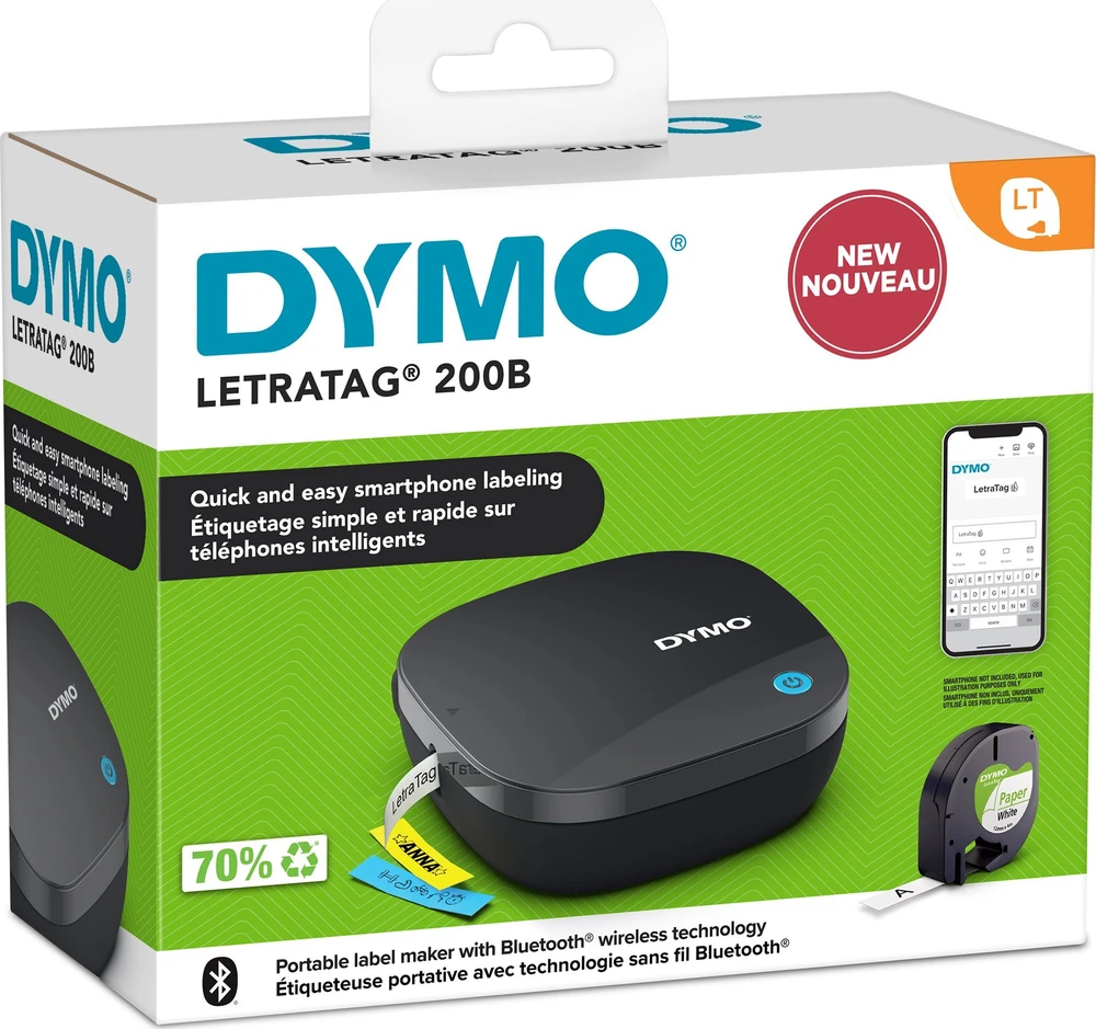 DYMO 2172855 LetraTag LT-200B Spausdintuvas Bluetooth