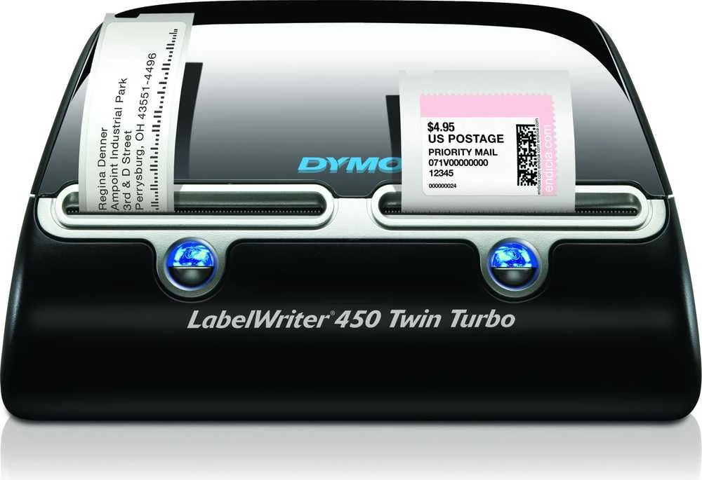 DYMO LabelWriter 450 Twin Turbo etikečių spausdintuvas Tiesioginis terminis 600 x 300 DPI