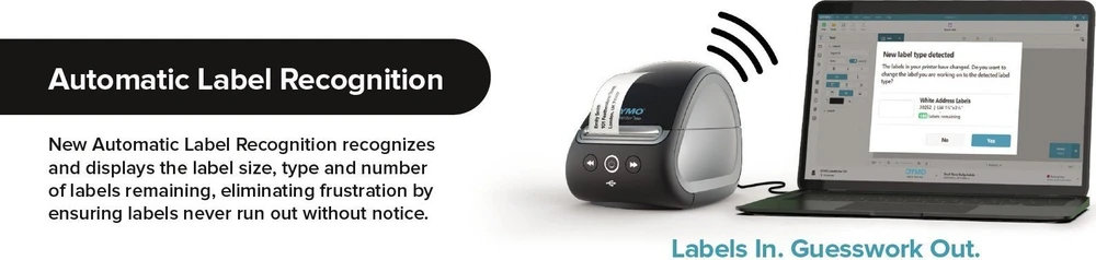 Spausdintuvas Dymo Etikettendrucker Labelwriter 550 Turbo 300dpi USB LAN