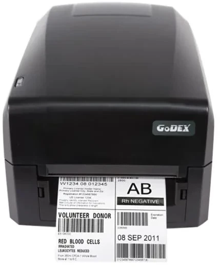 Etikečių spausdintuvas Godex Etikečių spausdintuvas Godex GE300 /termotransfer /203dpi /USB /RS232 /Tinklinis