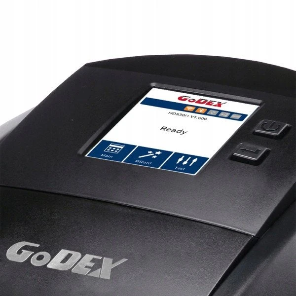 Etikečių spausdintuvas Godex Etikečių spausdintuvas Godex RT863i PRO 4"/600dpi/termotransfer/USB/USB Host x2/RS232/Tinklinis/LCD