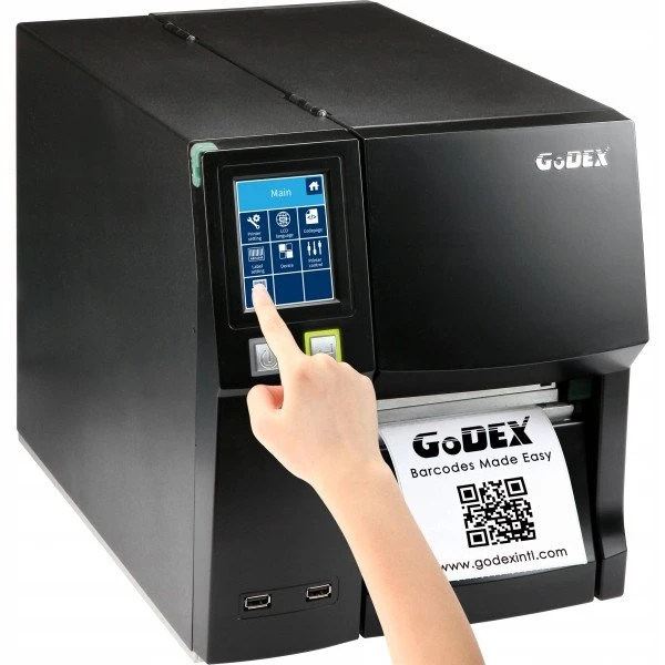 Etikečių spausdintuvas Godex Etikečių spausdintuvas Godex ZX1200i+ 203dpi/termotransfer/USB/3x USB Host/RS232/Tinklinis