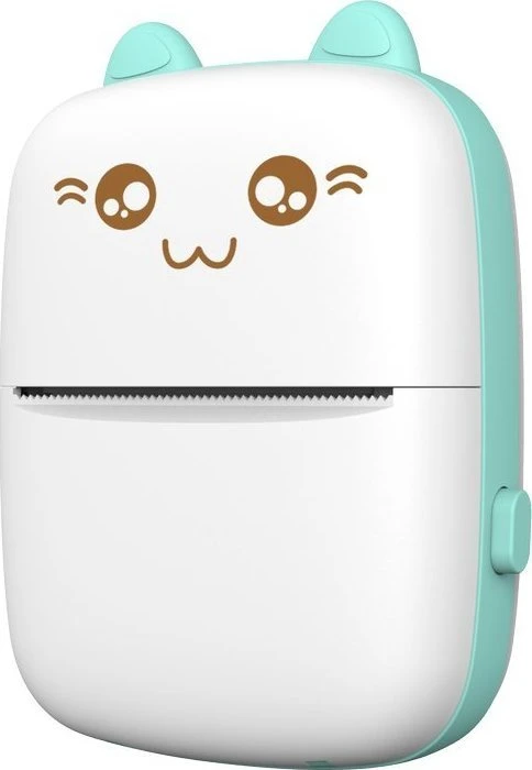 Hurtel Mini Kot termo etikečių spausdintuvas atsisiunčiamas telefonas bluetooth Fun Print mėlyna