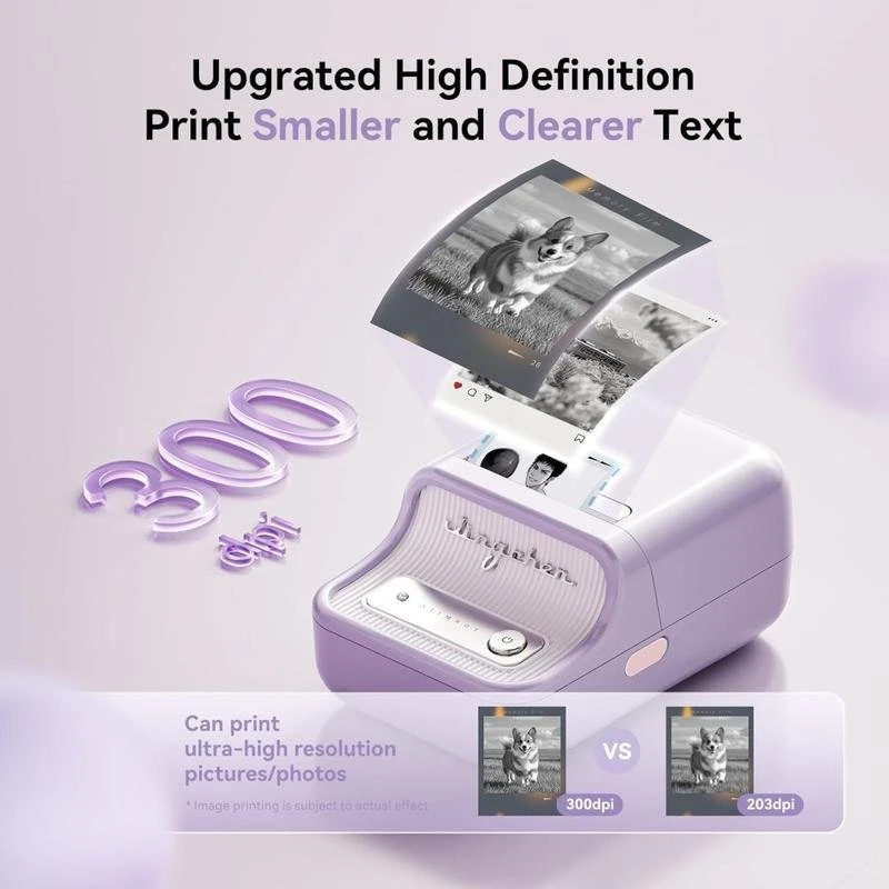 Niimbot B21 Pro Portable Label Spausdintuvas (violetinė)