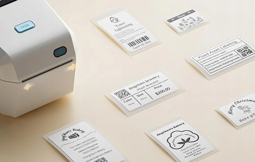 Niimbot K3 nešiojamasis etikečių spausdintuvas (cream)
