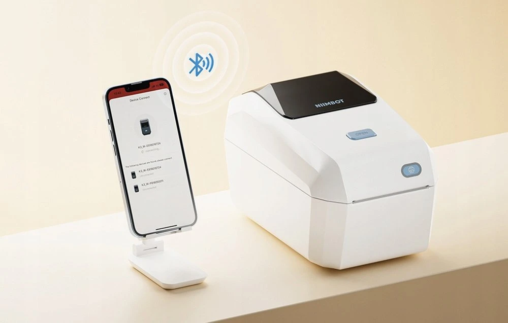 Niimbot K3 nešiojamasis etikečių spausdintuvas (cream)