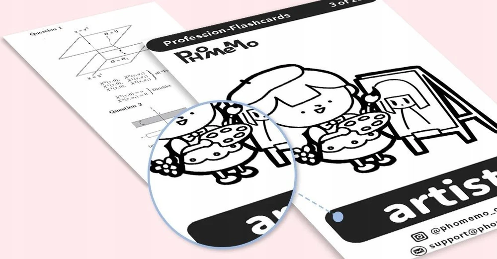 Spausdintuvas „Phomemo M04 AS“ mini terminis „Bluetooth“ adapteris užrašams, lipdukams, etiketėms, nuotraukoms, grafikai / 15–110 mm / 300 dpi