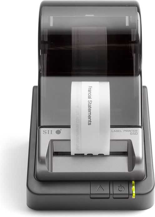 Spausdintuvas Seiko SLP650-EU 12V 300DPI USB - EU-PS USB-CAB LABEL-SW 1 ROLL
