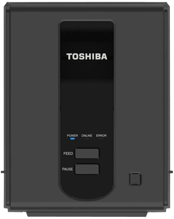 Spausdintuvas Toshiba BV420D, Tiesioginis terminis, 300 x 300 DPI, 127 mm/sek., Laidinis ir belaidis, Juoda