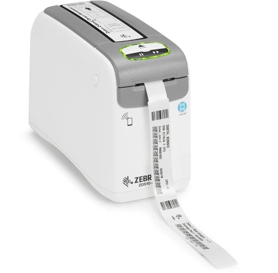 Etikečių spausdintuvas Zebra DT Spausdintuvas ZD510 Wristband