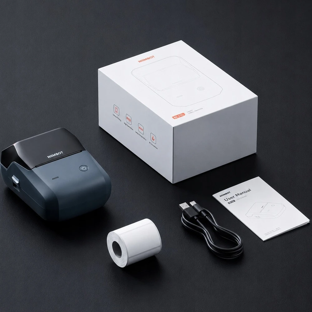 Niimbot spausdintuvas Etykiet Nimbot B1 PRO tamsiai mėlyna