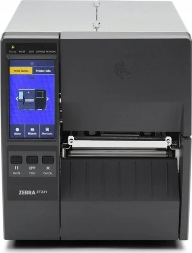 Spausdintuvas Zebra Etikettendrucker ZT231 USB USB-Host LAN RS-232 Bluetooth LE 203dpi 4,3 Farbtouchscreen